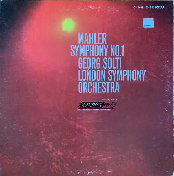 Mahler, Georg Solti, London Symphony Orchestra – Symphony No.1 LP
