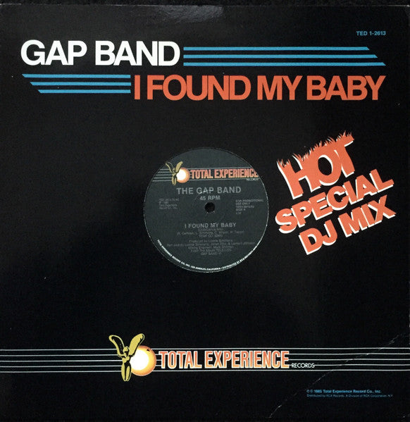 The Gap Band – I Found My Baby 12"