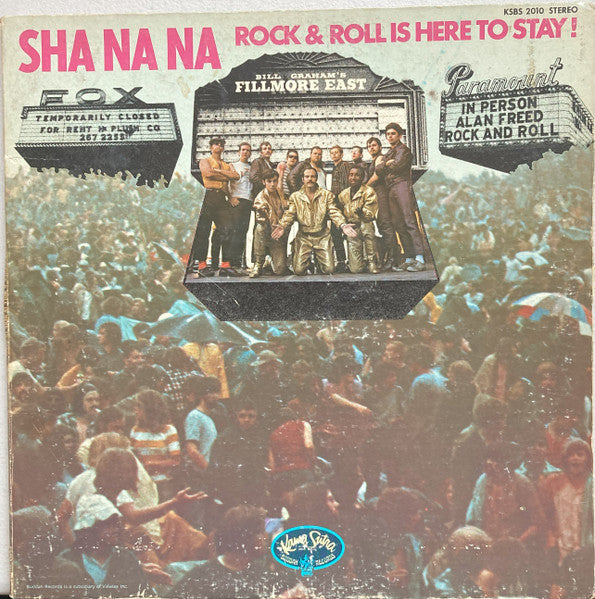 Sha Na Na – Rock & Roll Is Here To Stay! LP