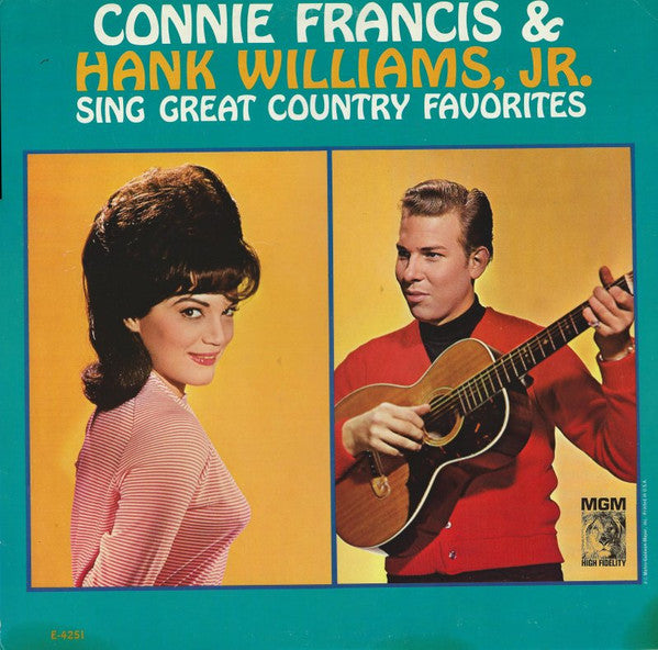 Connie Francis, Hank Williams, Jr. – Sing Great Country Favorites LP