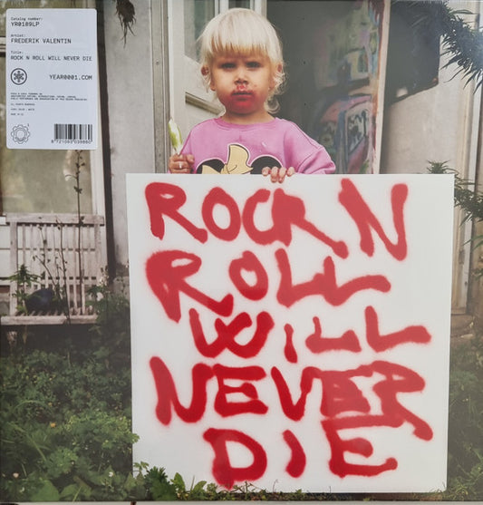 Frederik Valentin - Rock N Roll Will Never Die (White) LP