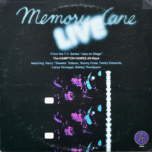 The Hampton Hawes All-Stars – Memory Lane Live LP