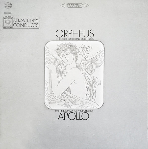 Igor Stravinsky - Conducts Orpheus / Apollo LP