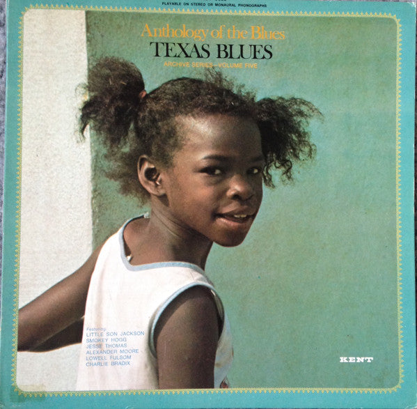 Various – Anthology of The Blues - Texas Blues LP