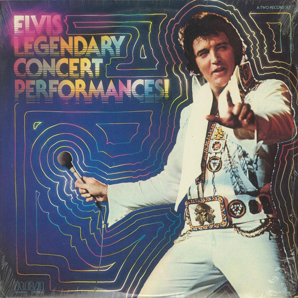 Elvis Presley – Elvis - Legendary Concert Performances! LP