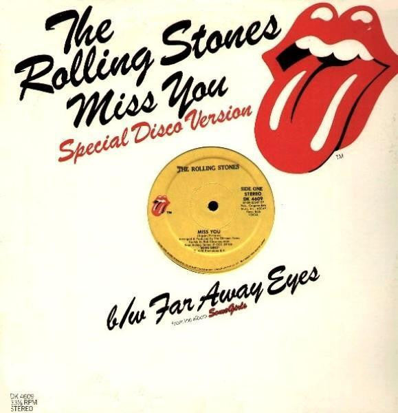 The Rolling Stones - Miss You (Special Disco Version) 12" LP