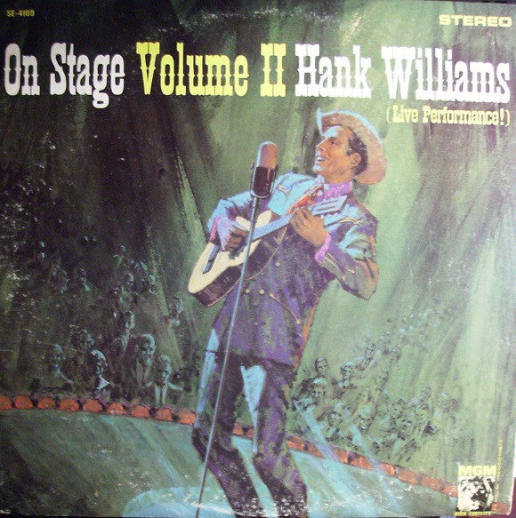Hank Williams – On Stage Volume II LP