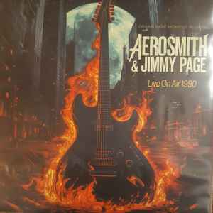 Aerosmith – Aerosmith & Jimmy Page Live On Air 1990 (Orange Vinyl) LP