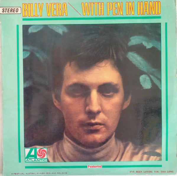 Billy Vera – With Pen In Hand LP