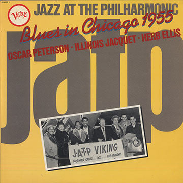 Oscar Peterson - Illinois Jacquet - Herb Ellis – Jazz At The Philharmonic Blues In Chicago 1955 LP