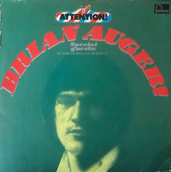 Brian Auger – Attention! Brian Auger! LP