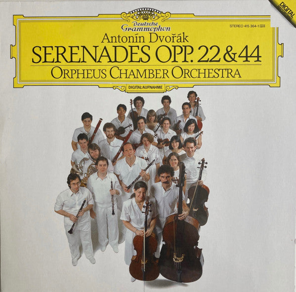 Antonín Dvořák - Orpheus Chamber Orchestra – Serenades Opp. 22 & 44 LP