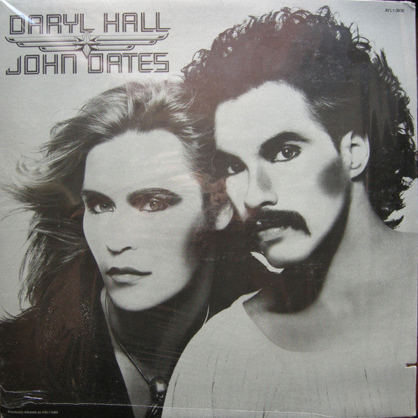 Daryl Hall & John Oates - Self-Titled (Silver cover Reissue Pink variant) LP