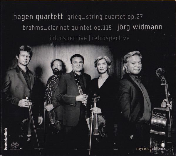 Johannes Brahms / Edvard Grieg - Hagen Quartett, Jörg Widmann – Introspective - Retrospective CD