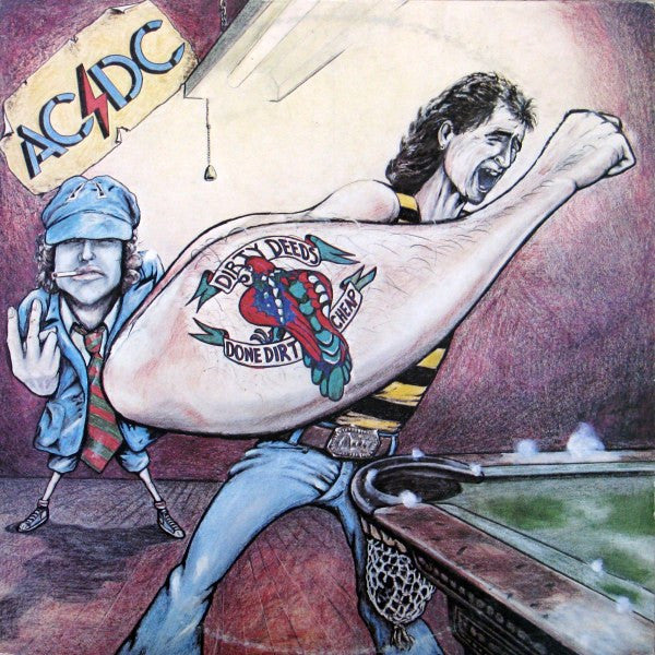 AC/DC - Dirty Deeds Done Cheap (1980 Australia pressing) LP