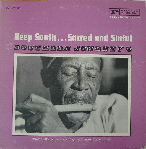 Various – Deep South... Sacred And Sinful - Southern Journey 5 LP
