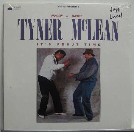 McCoy Tyner / Jackie McLean – It's About Time LP