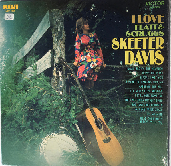 Skeeter Davis – I Love Flatt & Scruggs LP