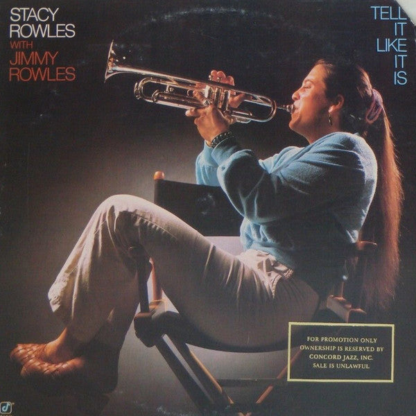 Stacy Rowles w/Jimmy Rowles – Tell It Like It Is LP
