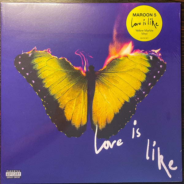 Maroon 5 – Love Is Like (Yellow Marble) LP