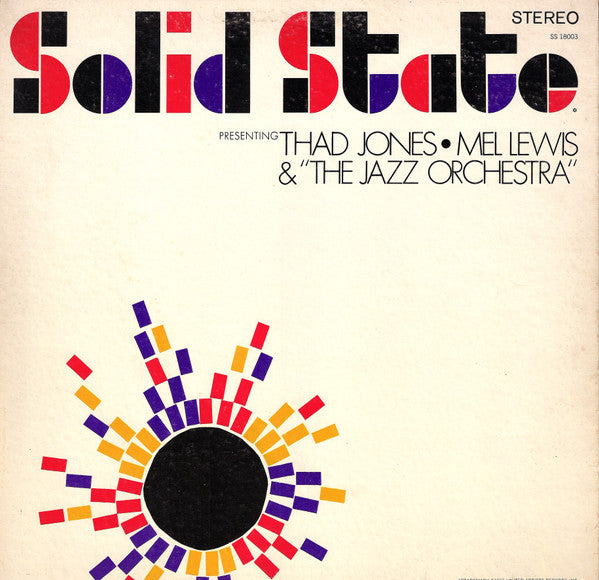 Thad Jones, Mel Lewis, The Jazz Orchestra – Presenting Thad Jones • Mel Lewis & "The Jazz Orchestra"