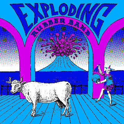Exploding Rubber Band – Exploding Rubber Band (Red Translucent) LP
