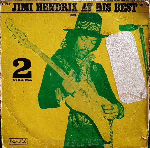 Jimi Hendrix – Jimi Hendrix At His Best Volume 2 (Italian Press) LP