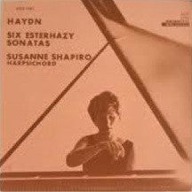 Haydn / Susanne Shapiro - Six Esterhazy Sonatas LP
