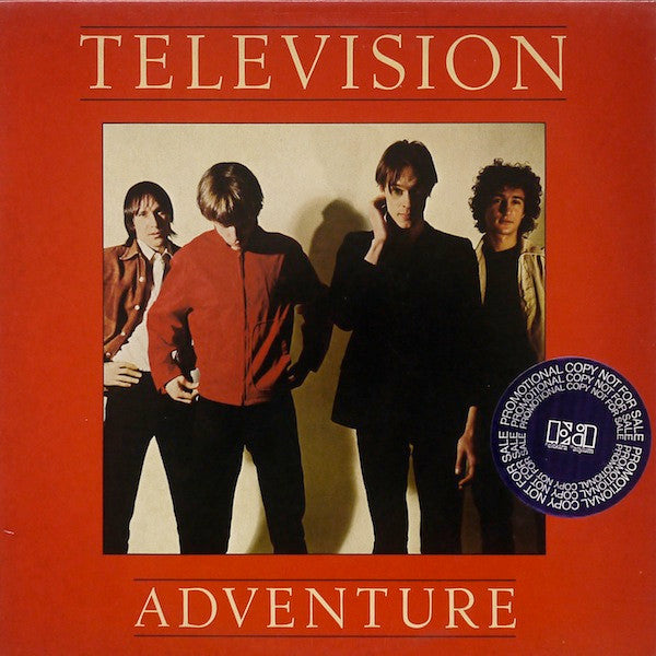 Television - Adventure (Promo) LP