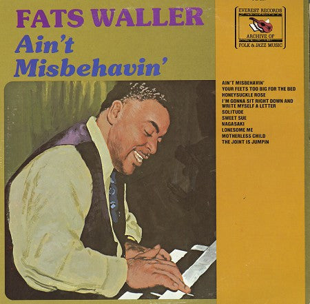 Fats Waller – Ain't Misbehavin' LP