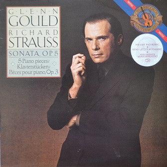Richard Strauss - Glenn Gould – Sonata Op. 5 / 5 Piano Pieces LP