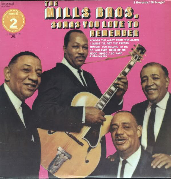 The Mills Bros. – Songs You Love To Remember 2LP