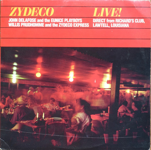 John Delafose - Zydeco Live! LP