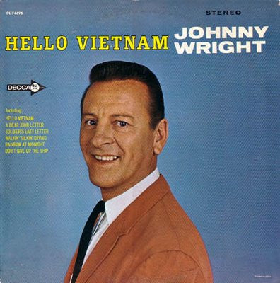 Johnny Wright – Hello Vietnam LP