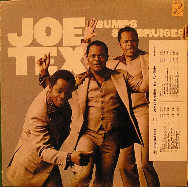 Joe Tex – Bumps & Bruises (Promo) LP
