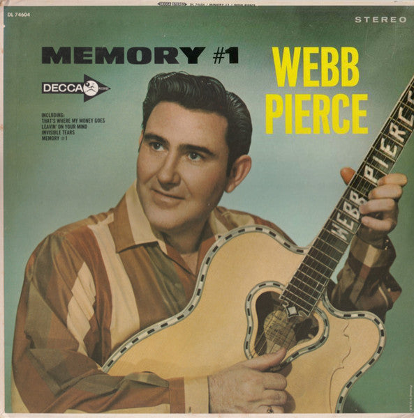 Webb Pierce - Memory #1 LP