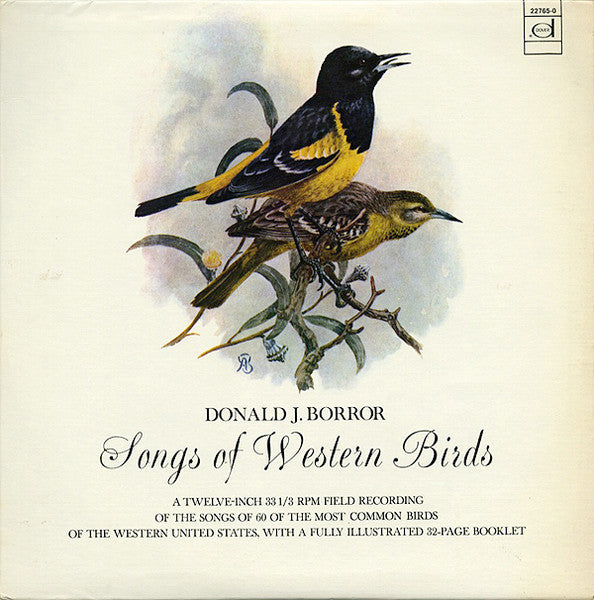 Donald J. Borror – Songs Of Western Birds LP