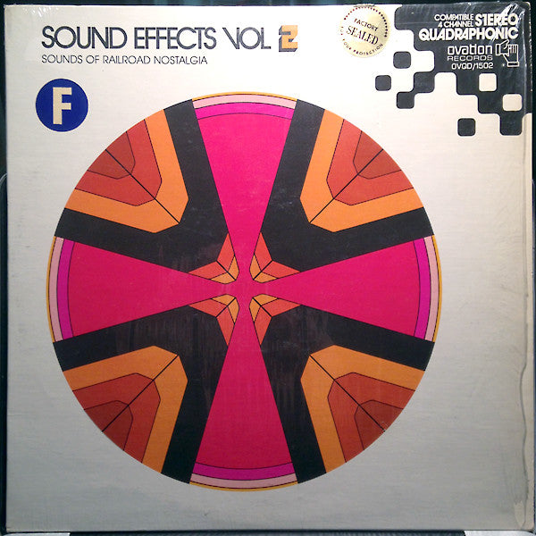 James Cunningham – Sounds Of Railroad Nostalgia (Quadraphonic) LP