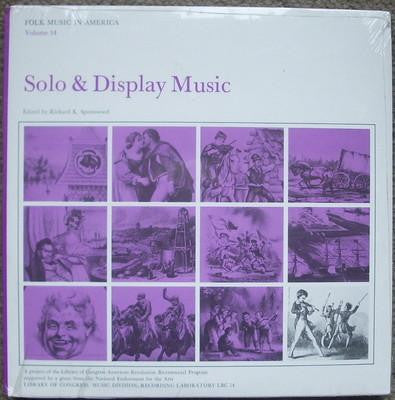 Various – Solo & Display Music LP