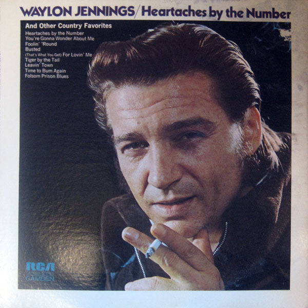 Waylon Jennings - Heartaches By Number LP
