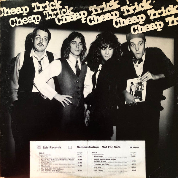 Cheap Trick – Cheap Trick (promo) LP