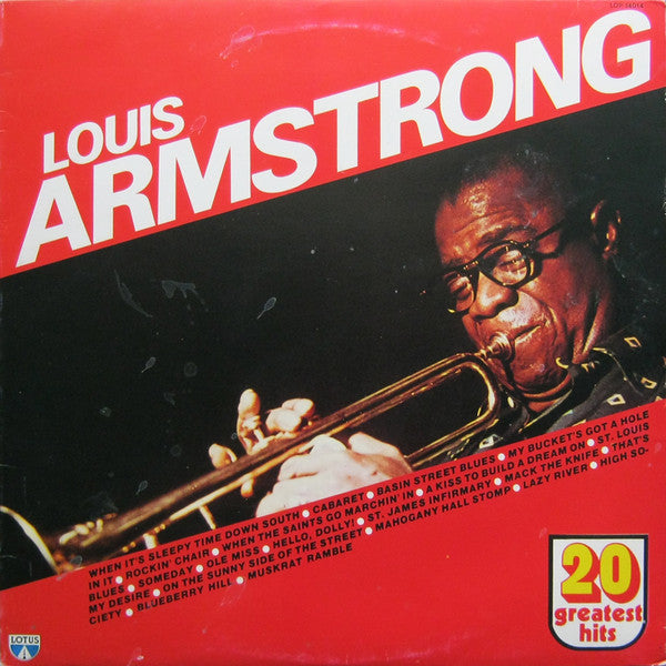 Louis Armstrong – 20 Greatest Hits LP