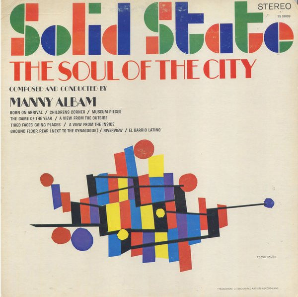 Manny Albam – The Soul Of The City LP