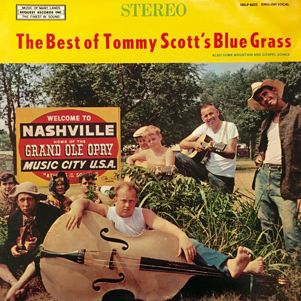 Tommy Scott – The Best Of Tommy Scott's Blue Grass LP