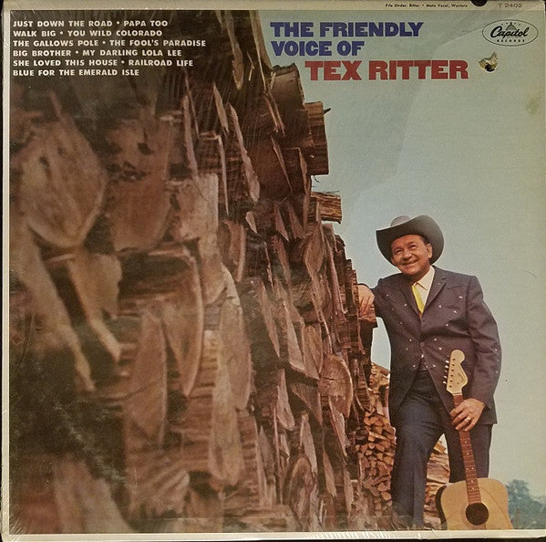 Tex Ritter – The Friendly Voice Of LP
