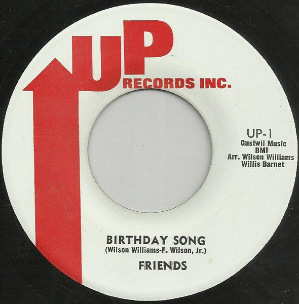 Friends – Birthday Song / No You - No Me ! 7"