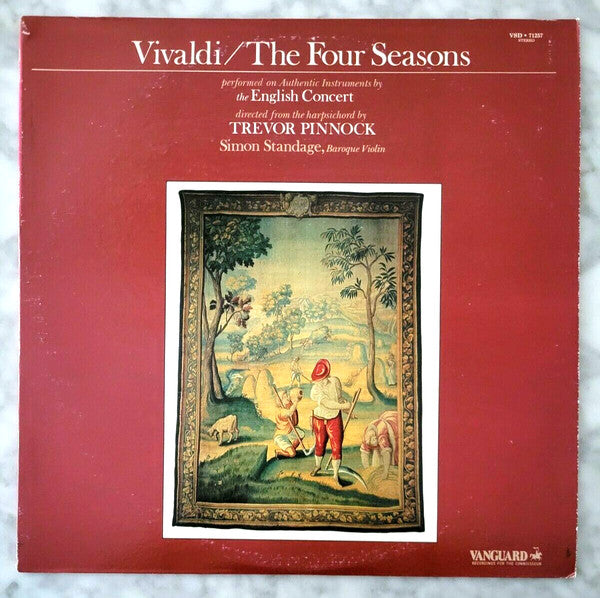 Vivaldi / English Concert - The Four Seasons LP