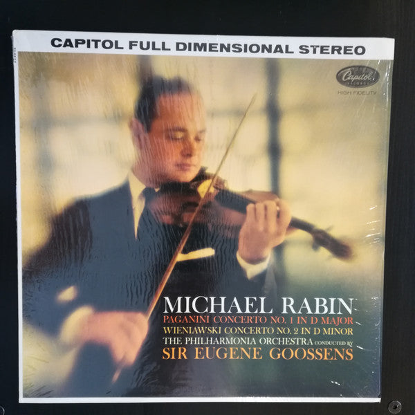 Paganini / Michael Rabin - Concerto No. 1 In D Major LP