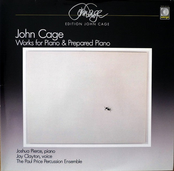 John Cage - Works For Piano & Prepared Piano LP