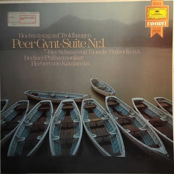 Grieg, Sibelius – Peer Gynt Suite LP